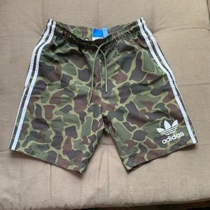 Mens Adidas Camo Shorts